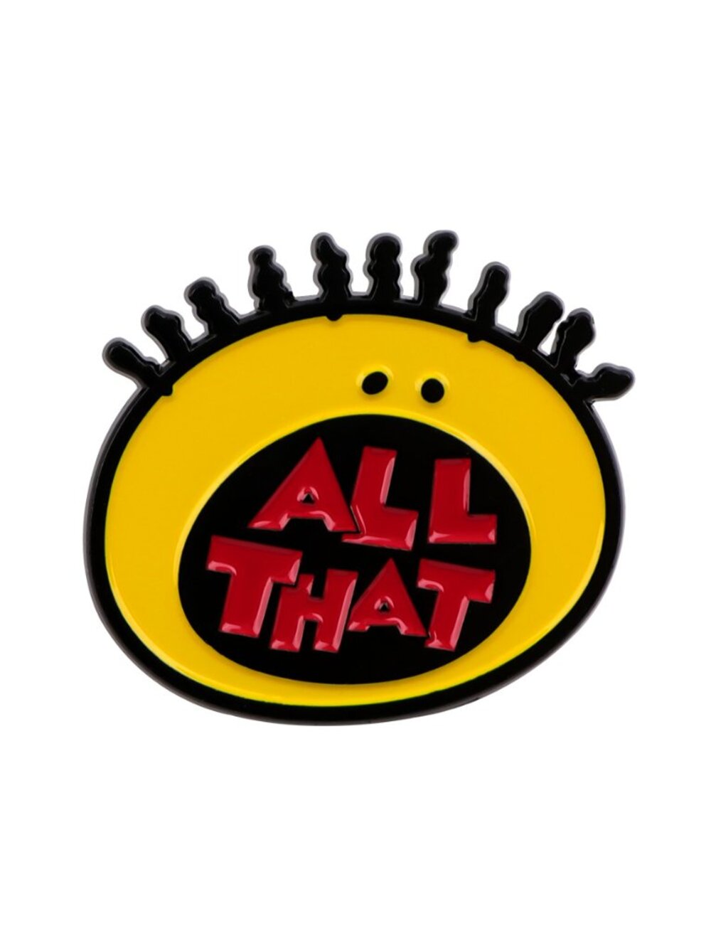 "ALL THAT" NICKELODEON OIL DRIPPED ENAMEL PIN LAPEL PIN BROOCH NWT
